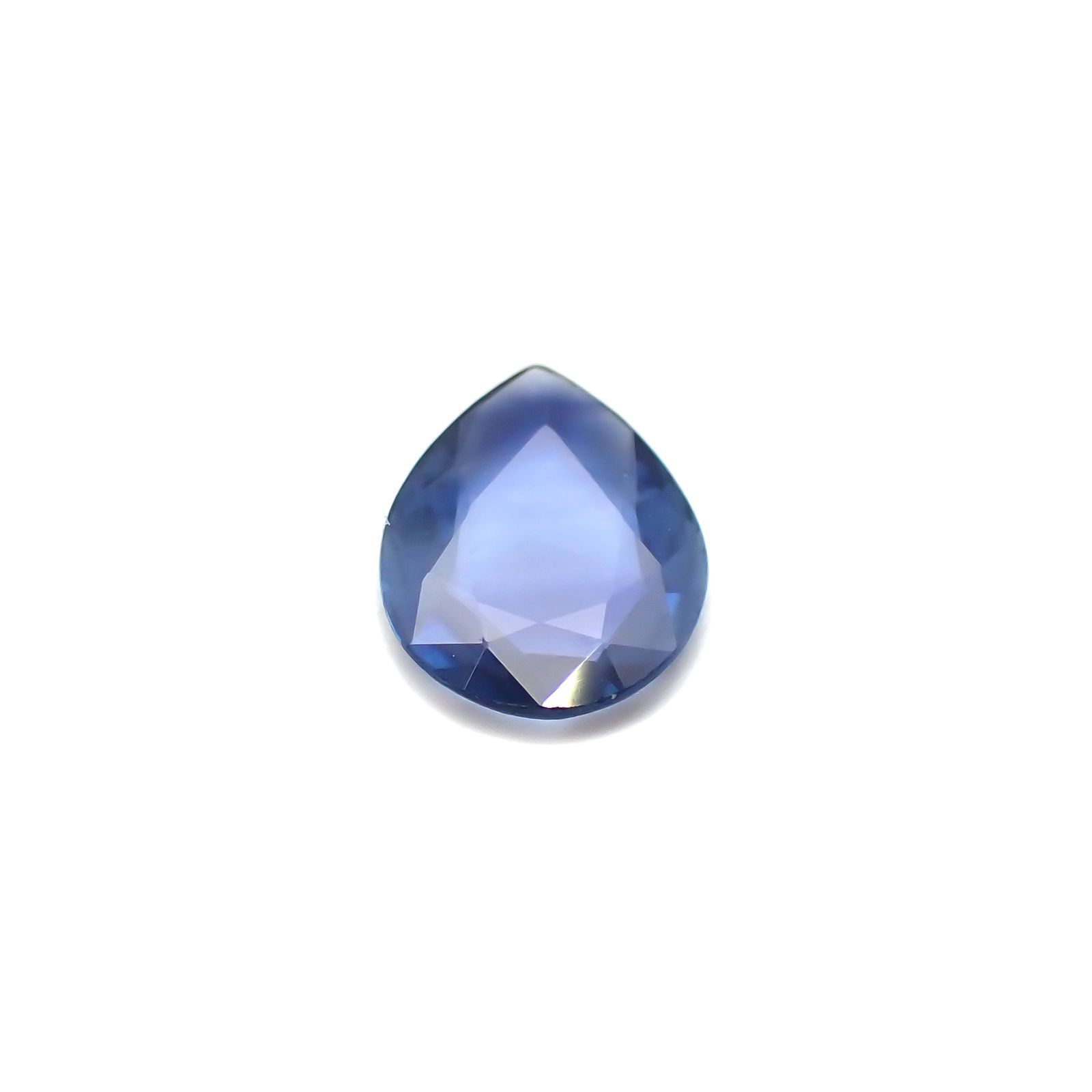 サファイア(宝石名サファイア) マダガスカル産 0.86ct 識別済[210913201]8.5×6.3mm前後