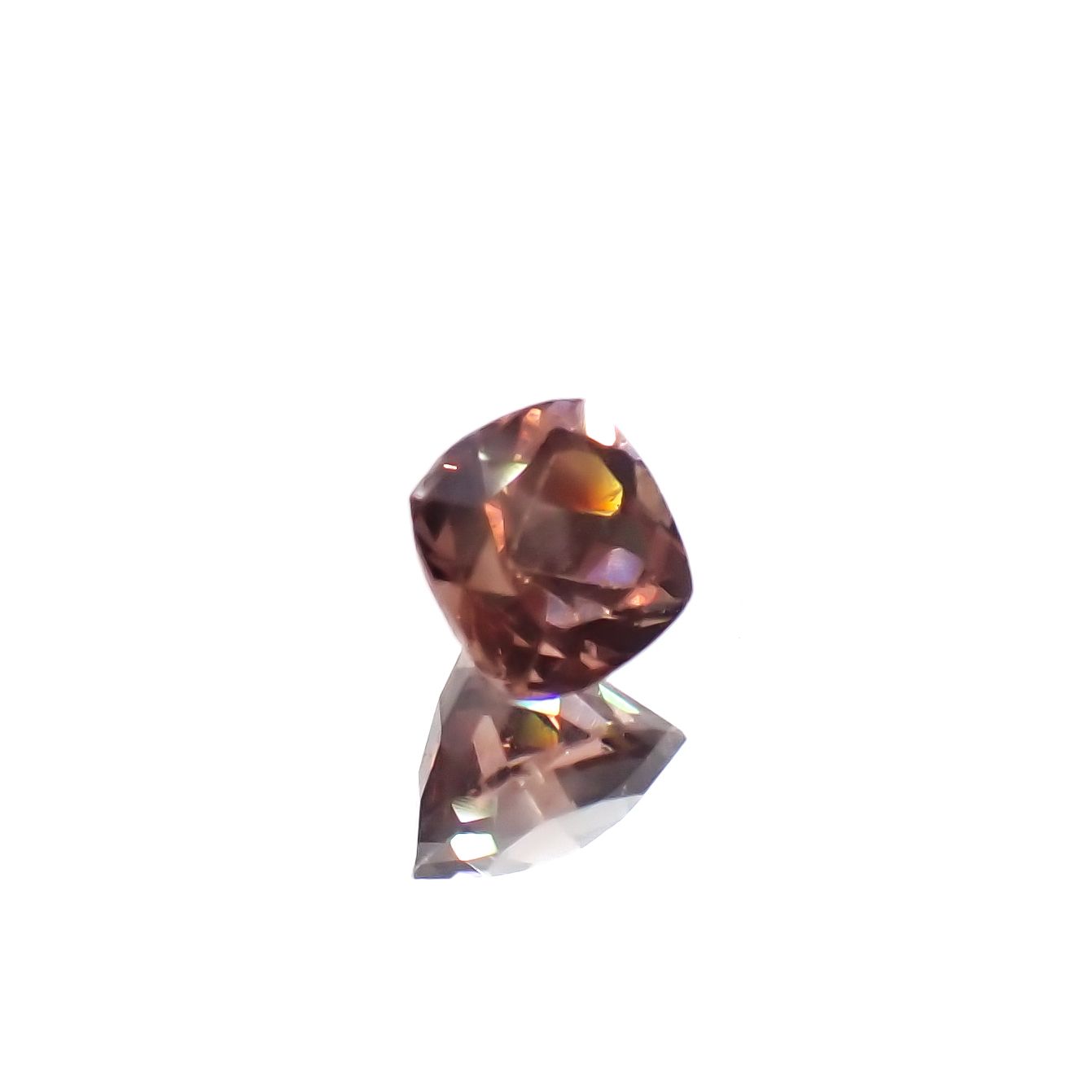 ピンクアパタイト ブラジル産 1.10ct [251224926]5.9x5.8mm前後