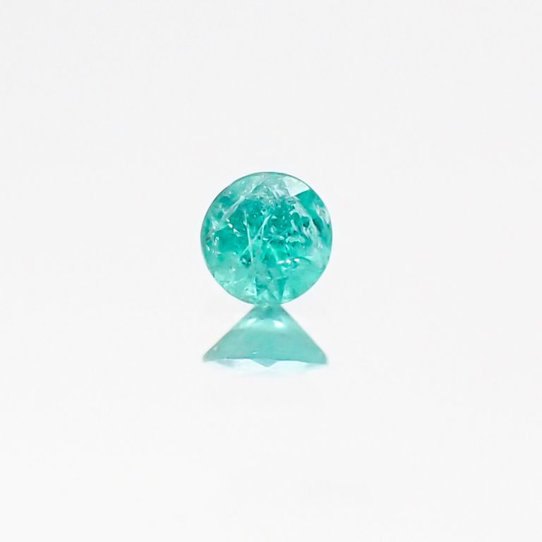 パライバトルマリン ブラジル産 ルース 0.046ct[20117225]2.3×2.3mm前後