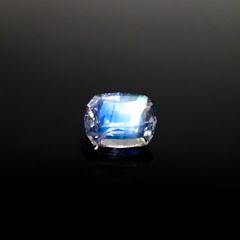 ◇カスタムカット◇レインボームーンストーン マダガスカル産 1.10ct [250229845]7.4x6mm前後