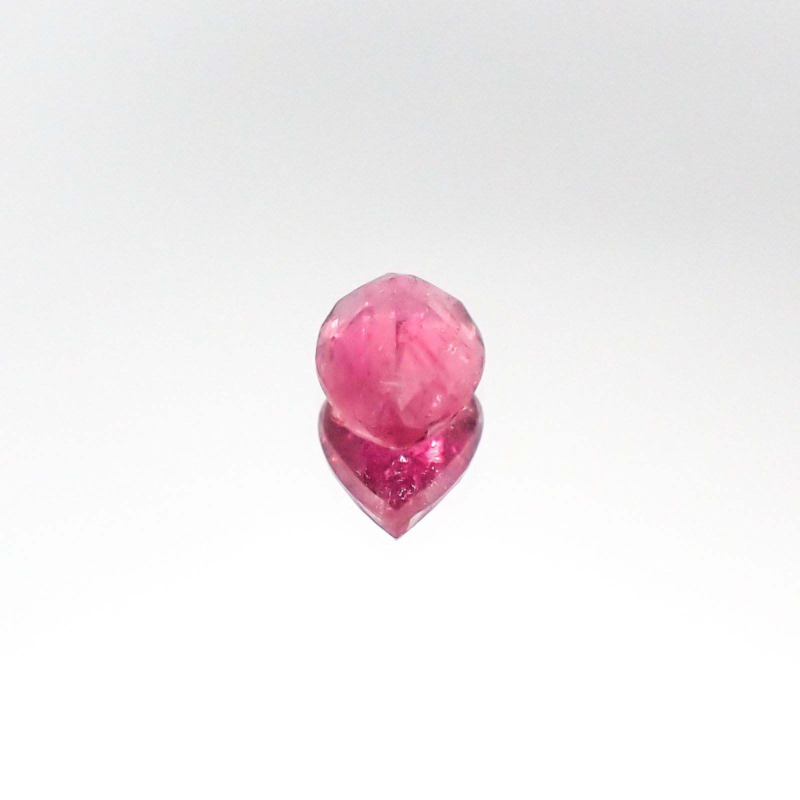 ピンクトルマリン(宝石名ピンク・トルマリン)ブラジル産 0.73ct 識別済[230722941]7.1x4.9mm前後