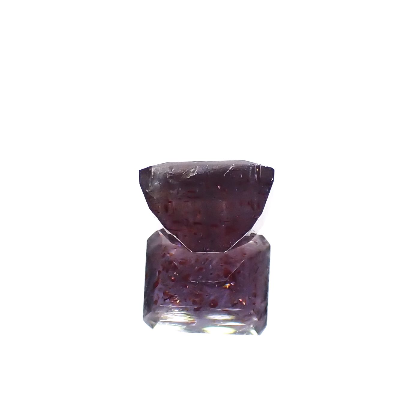 ブラッドショットアイオライト インド産 1.53ct[230923350]7.2x5.9mm前後