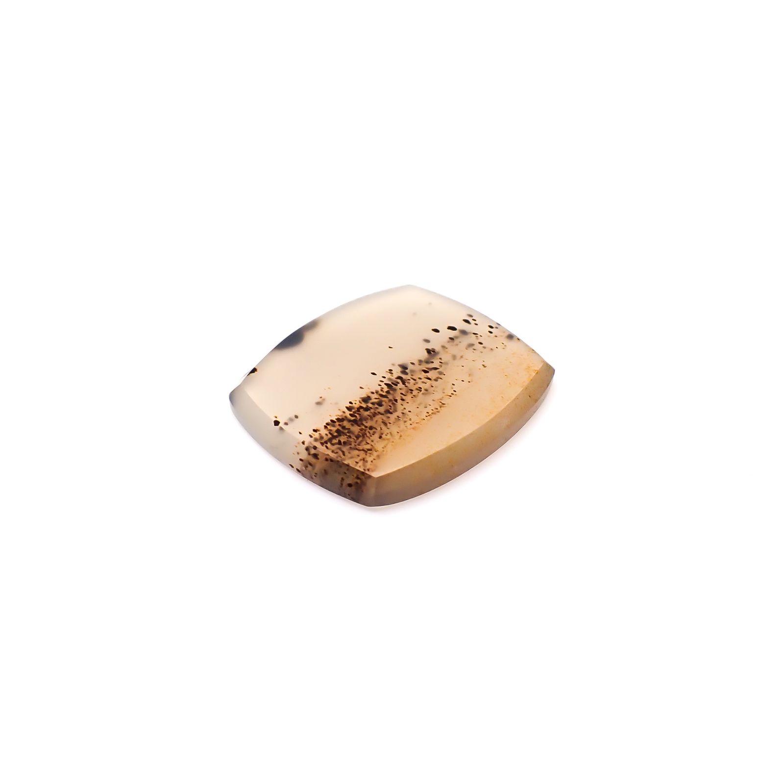 モンタナアゲート アメリカ・モンタナ州産 8.34ct / 19.7x17.1mm前後 [260832765]