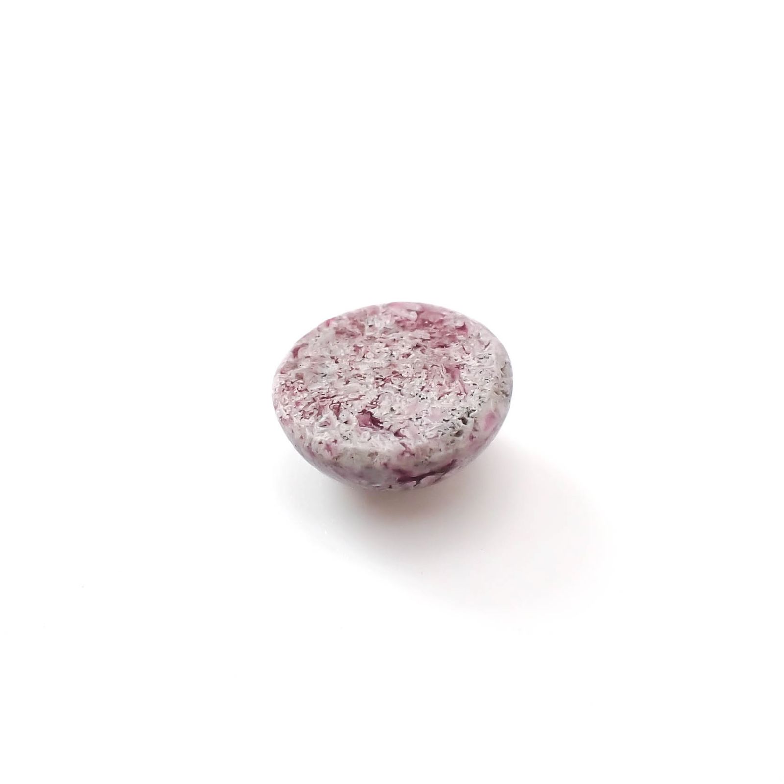 レッドベリル/ピンクベリル(母岩付き) アメリカ・ユタ州産 2.15ct [250730904]9.1x9.1mm前後