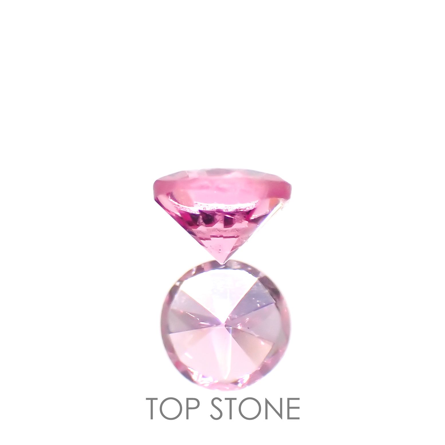 ホットピンクスピネル(宝石名ピンク・スピネル) タンザニア産 0.13ct 識別済[210912584]3×3mm前後