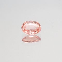 パパラチャサファイア スリランカ産 0.27ct CGL鑑付[20062891]4.6×3.9mm前後