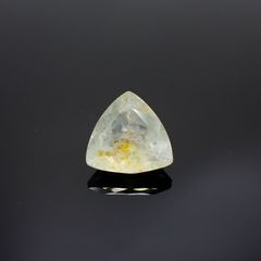 オーロラアクアマリン ブラジル産 4.15ct [220114393]11.4x11.6mm前後