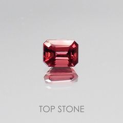 ピンクトルマリン(宝石名トルマリン) ブラジル産 0.36ct 識別済[20073787]4.4×3.3mm前後