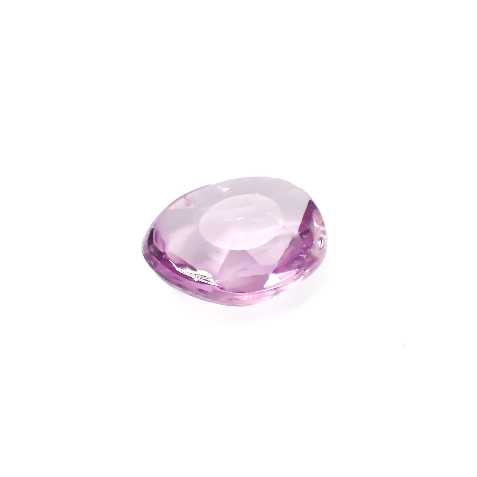 ◇ローズカット◇パープルピンクサファイア マダガスカル産 1.23ct[230722668]7.7x6.3mm前後
