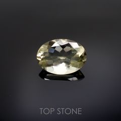 リビアングラス(宝石名インパクトガラス(衝撃溶融ガラス))エジプト・リビア砂漠産 4.23ct 識別済[211213799]14.1x10.1mm前後