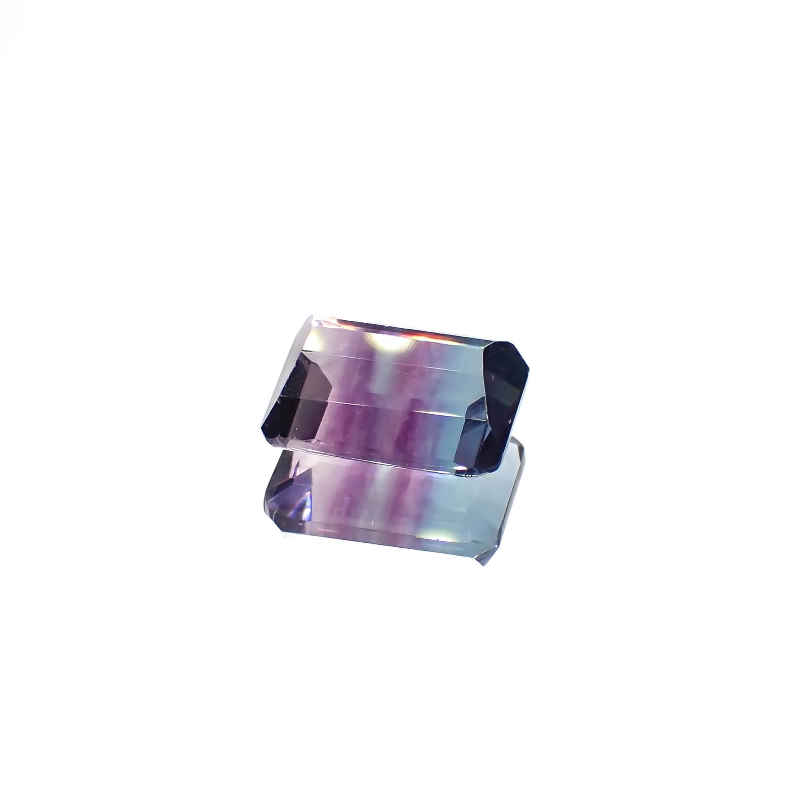 パーティカラーフローライト ブラジル産 2.64ct[230421756]9x7mm前後