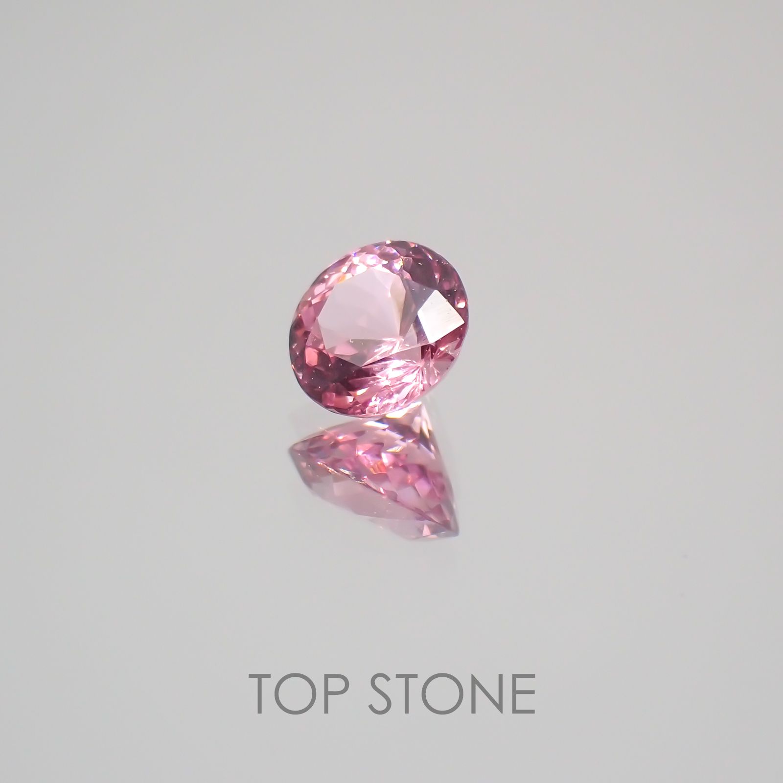 ホットピンクスピネル ビルマ産 ルース 0.36ct[210610009]4.2×4.2mm前後
