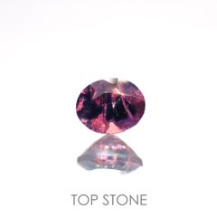 ウィンザーサファイア(宝石名サファイア)タンザニア・ウィンザー産 0.35ct 識別済[220616154]4.4x3.5mm前後