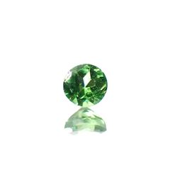 ツァボライト(宝石名グリーン グロッシュラー・ガーネット)タンザニア産 0.16ct 識別済[240226092]3x3mm前後