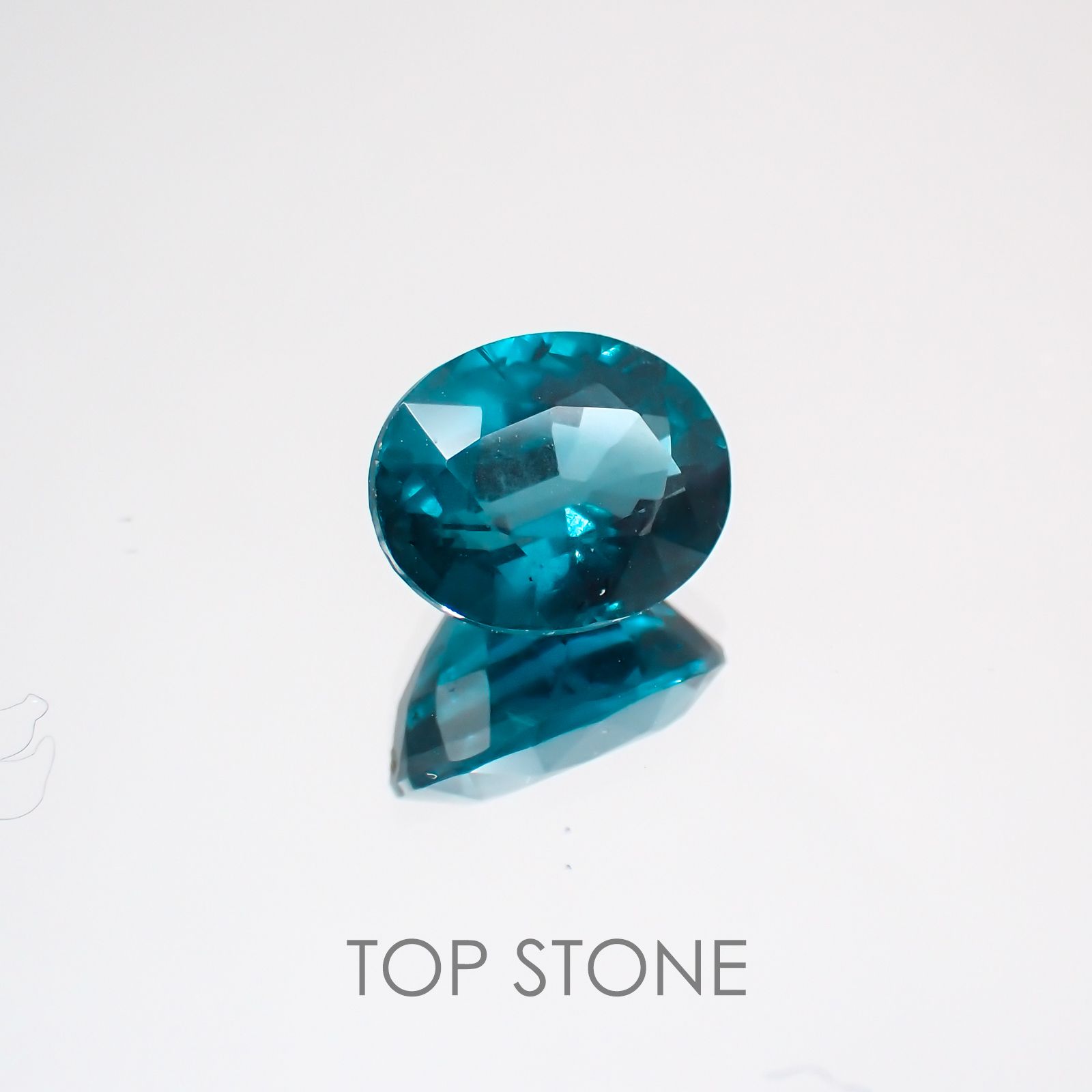 オーシャンブルーカイヤナイト ネパール産 ルース 2.65ct[210310275]9×7.1mm前後