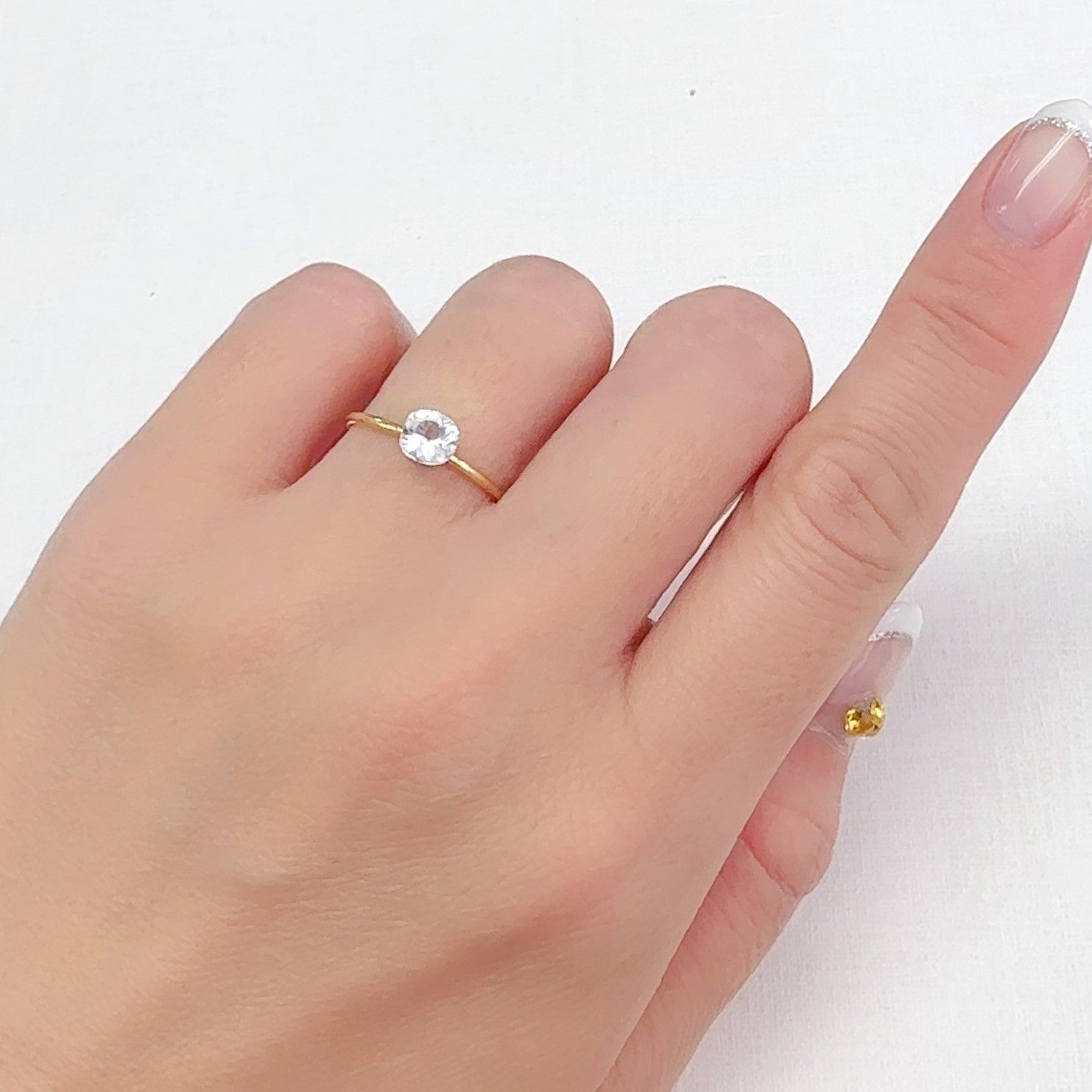 フェナカイト(宝石名フェナカイト)マダガスカル/ブラジル産 0.51ct 識別済[240628185]6.1x5mm前後