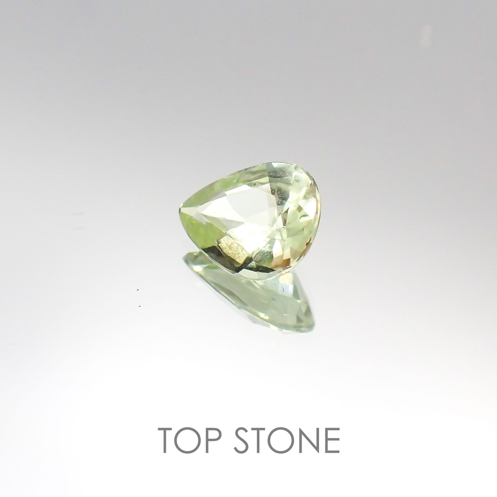ミントガーネット(宝石名グリーン グロッシュラー・ガーネット) タンザニア・メレラニ鉱山産 1.25ct 識別済[20095508]8.2×6.5mm前後