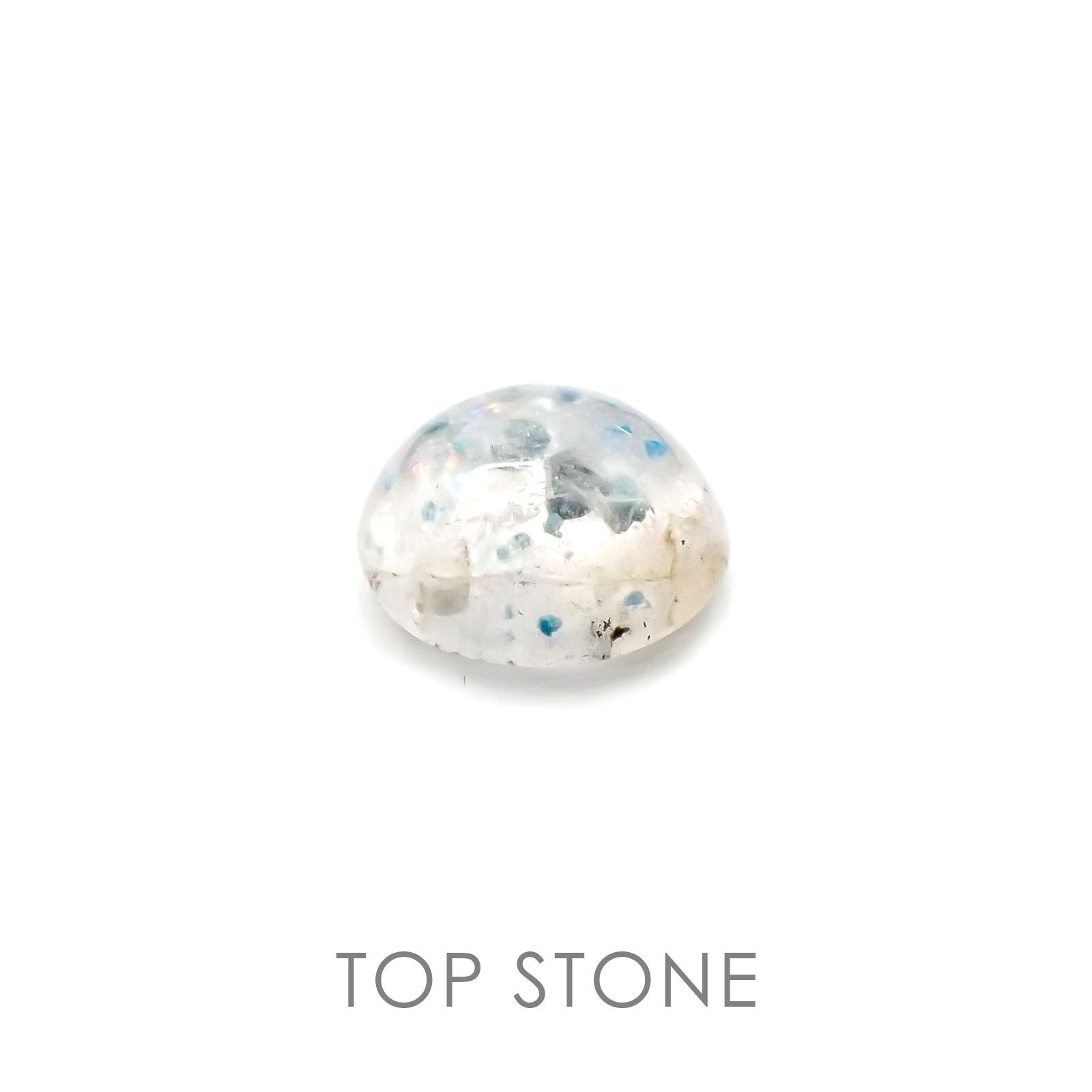 パライバクォーツ ブラジル産 ルース 1.43ct[20106760]7.2×7.2mm前後