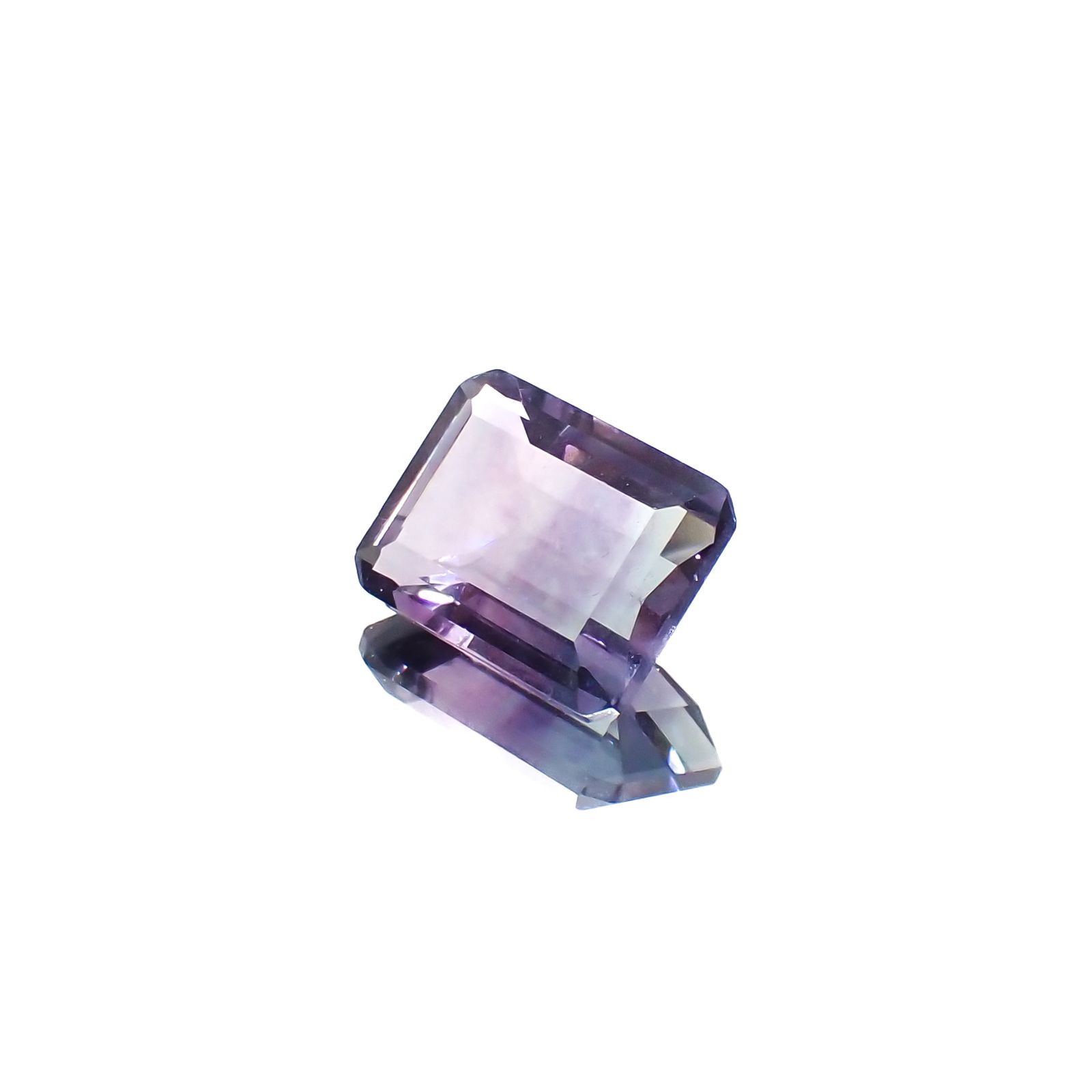 パーティカラーフローライト フルオレッセンス ブラジル産 3.44ct[230823269]10x7.9mm前後