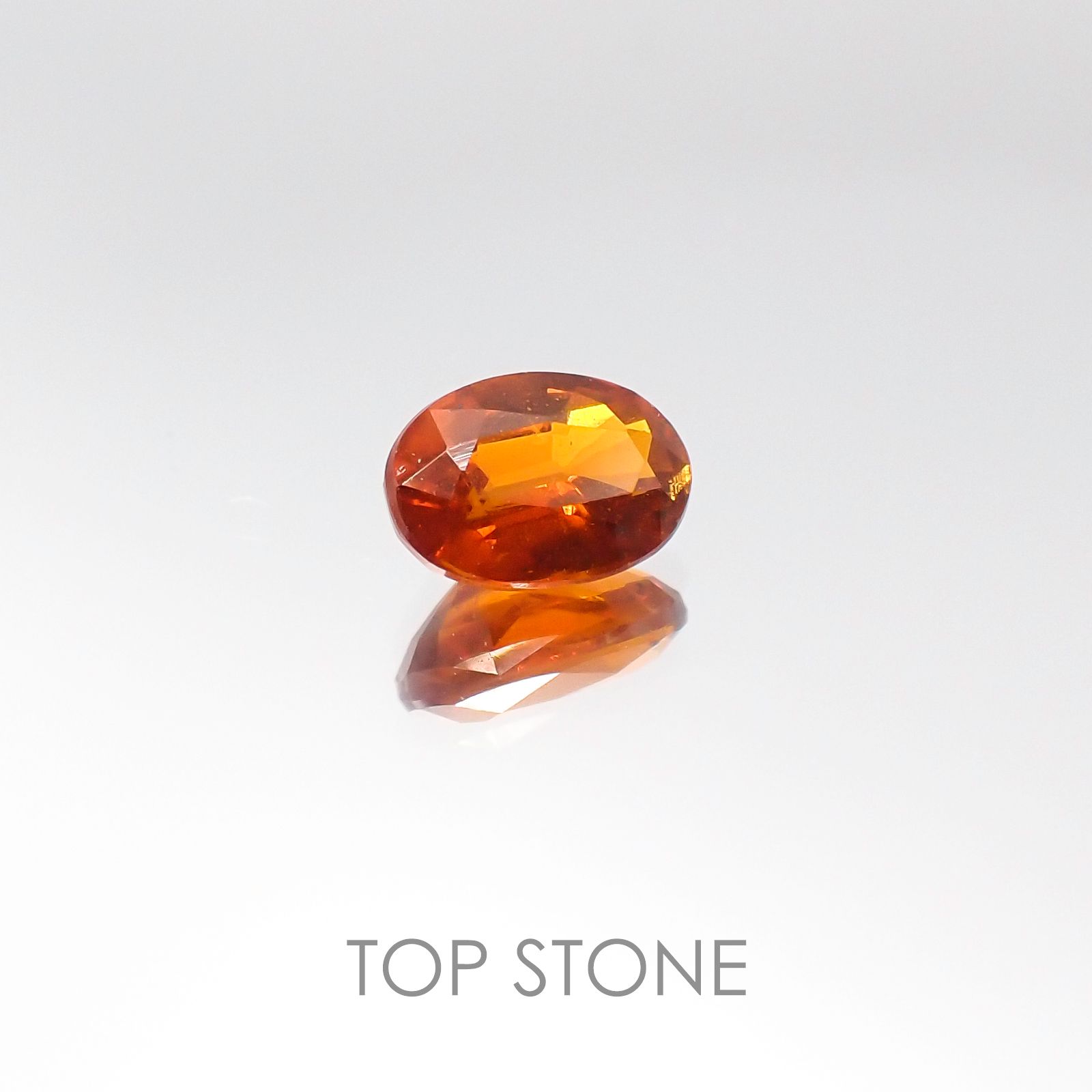 オレンジカイヤナイト タンザニア産 ルース 0.98ct[20096000]7×5mm前後