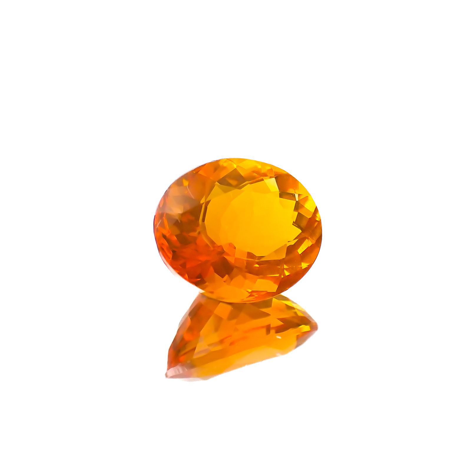 ファイヤーオパール メキシコ産 1.69ct[221018353]9.3x7.9mm前後