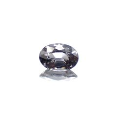 プラチナスピネル(宝石名スピネル) ビルマ産 0.779ct ソ付(彩珠)[210611372]7.1×5mm前後