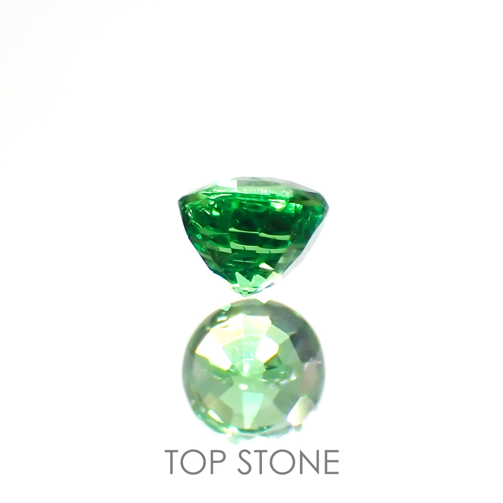 クロムトルマリン タンザニア産 0.22ct[220114166]3.3x3.3mm前後