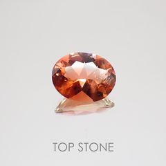 オレゴンサンストーン アメリカ産 ルース 1.9ct[21019349]10×7.8mm前後