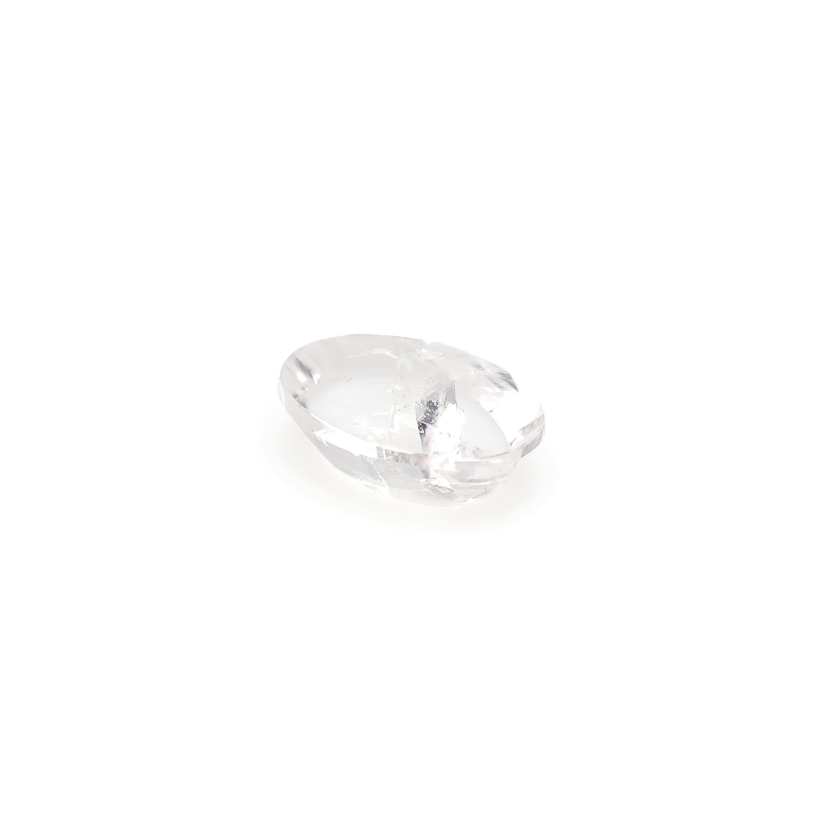 マニフェストインクォーツ ブラジル産 11.17ct[240527422]18.1x12.7mm前後