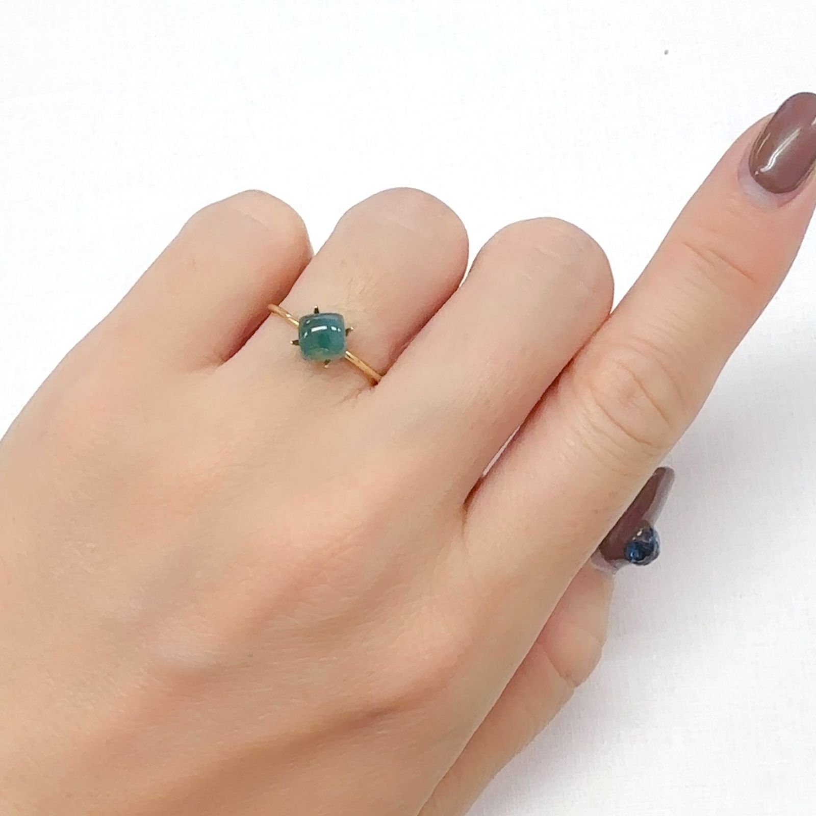 グランディディエライト マダガスカル産 1.27ct[240628326]5.9x5.8mm前後