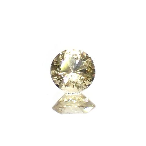 イエローダンビュライト(宝石名イエロー・ダンブライト)タンザニア産 0.17ct 識別済[220918012]3.5x3.5mm前後
