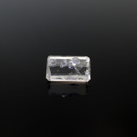 ◇カスタムカット◇フローライトインクォーツ マダガスカル産 4.98ct [250329950]12.5x7.5mm前後