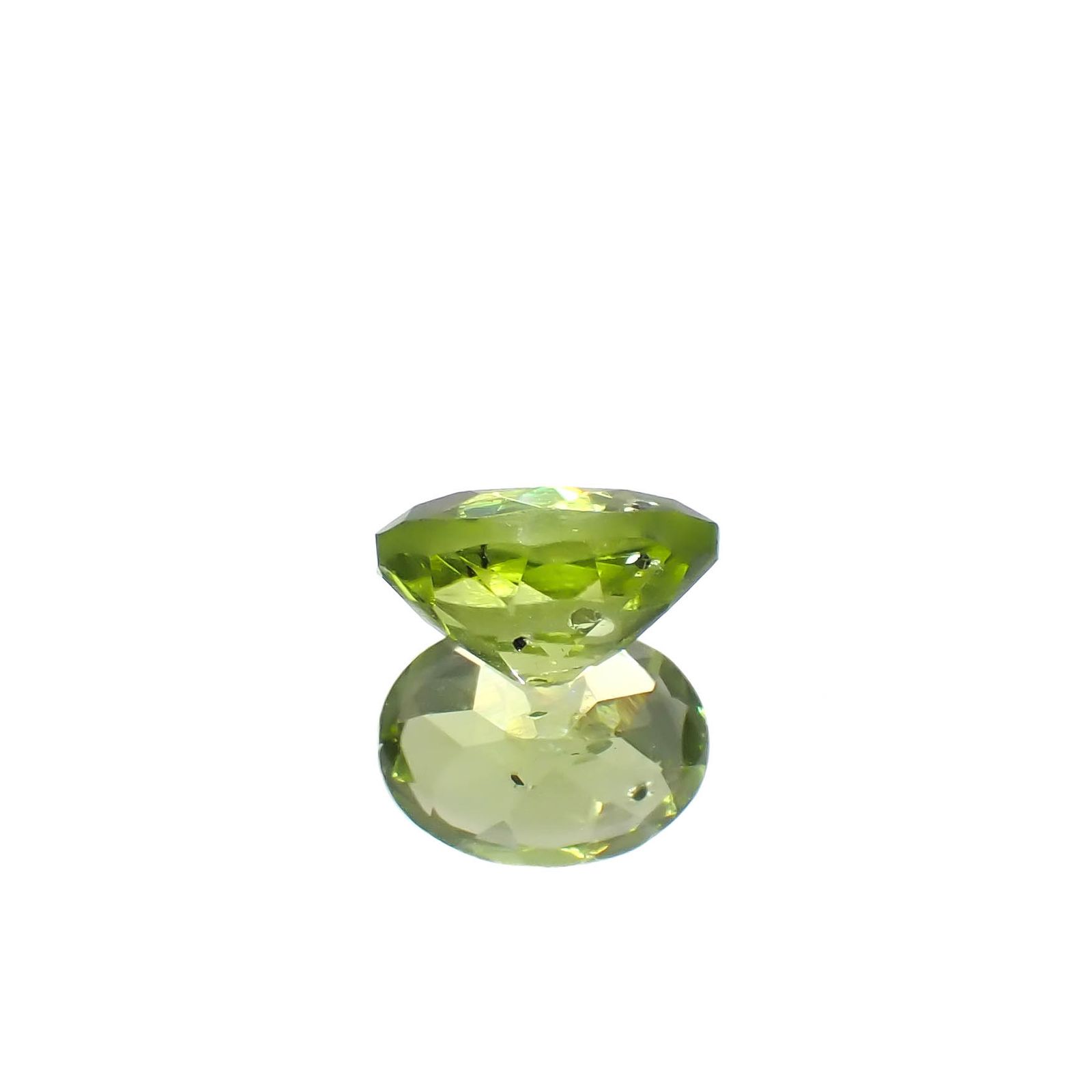 ブラックリリーパッドペリドット アメリカ・アリゾナ州産 1.62ct[240627940]8x6.1mm前後