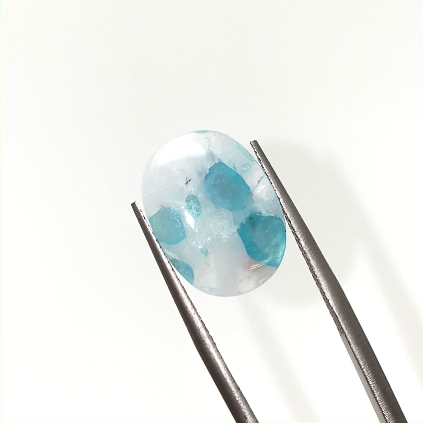 ミラノ★非加熱アイオライトサンストーン、パライバトルマリン★リングオーダー アイオライト サンストーン リング / Iolite Sunstone Ring
