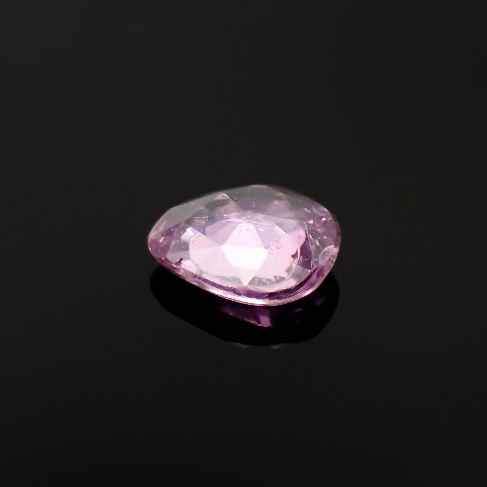 ◇ローズカット◇パープルピンクサファイア マダガスカル産 1.00ct[230722667]6.9x5.8mm前後