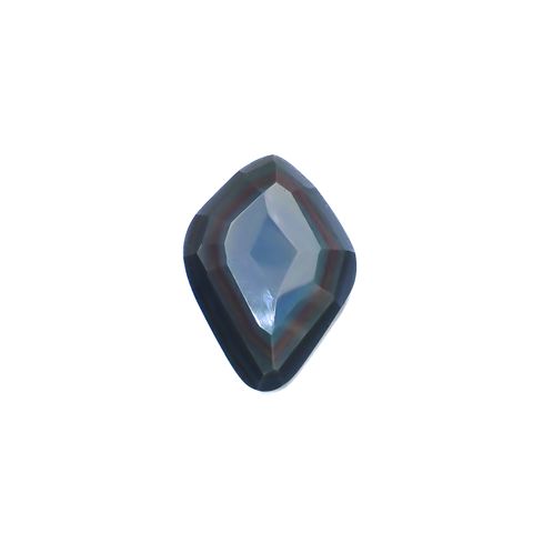 ◇フリーフォーム◇レインボーオブシディアン メキシコ産 21.53ct[230722594]29.3x21.2mm前後