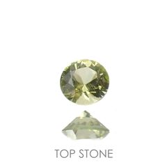 パラサイティックペリドット(宝石名ペリドット)採取地：ロシア 0.093ct 識別済[220616242]2.8x2.8mm前後