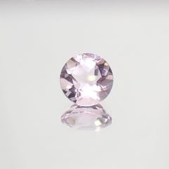 ピンクフローライト(宝石名フルオライト)ブラジル産 3.82ct 識別済[220115125]9.9x9.8mm前後