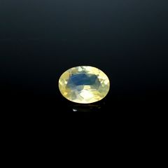 イエローオパール メキシコ産 1.40ct[240226196]9.7x7.2mm前後