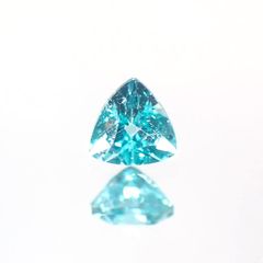 パライバトルマリン(宝石名トルマリン/別名パライバ・トルマリン) ブラジル産 0.065ct 識別済[210712149]2.5×2.6mm前後