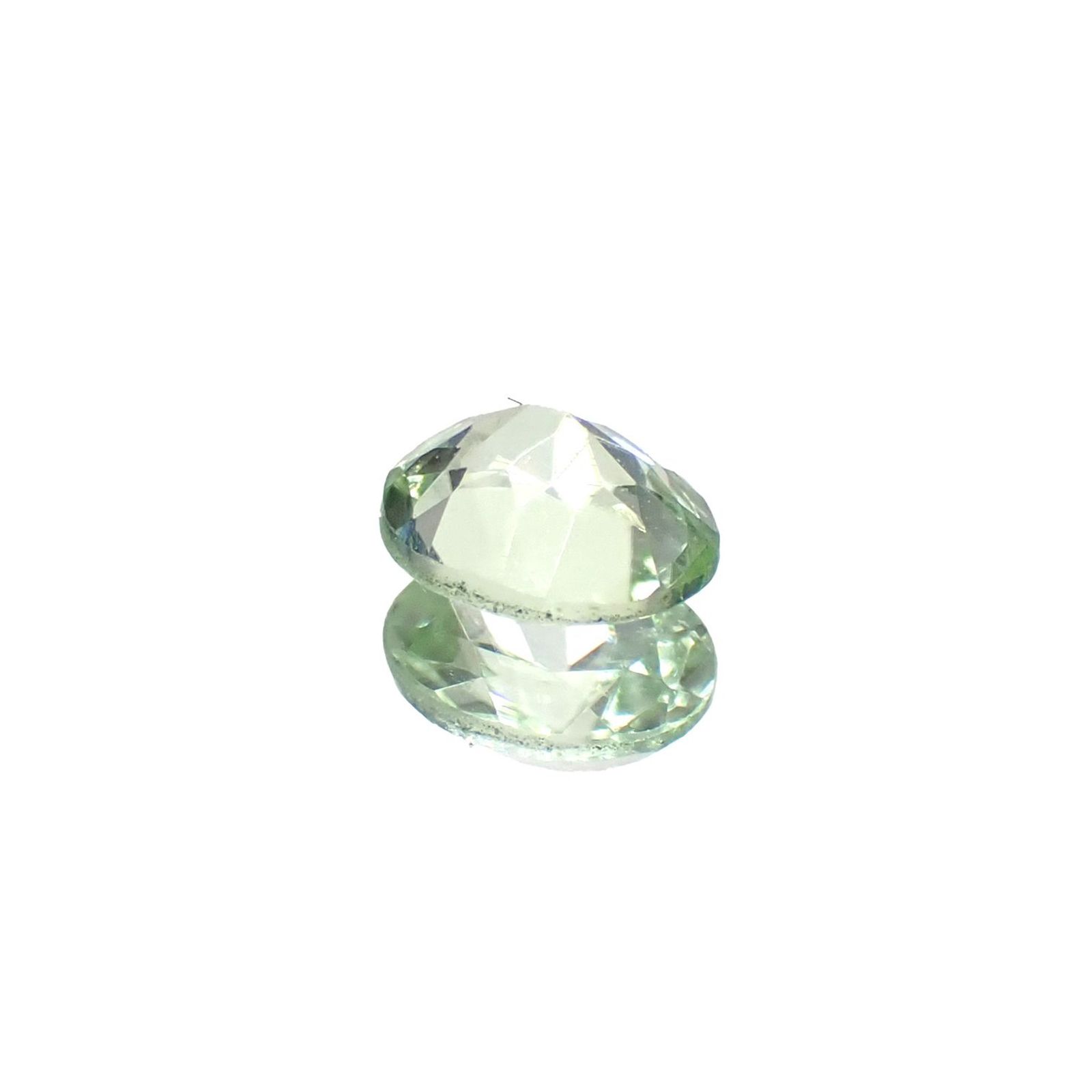 ミントペリドット パキスタン/ノルウェー産 0.40ct / 5.2x4.2mm前後 [250730640]