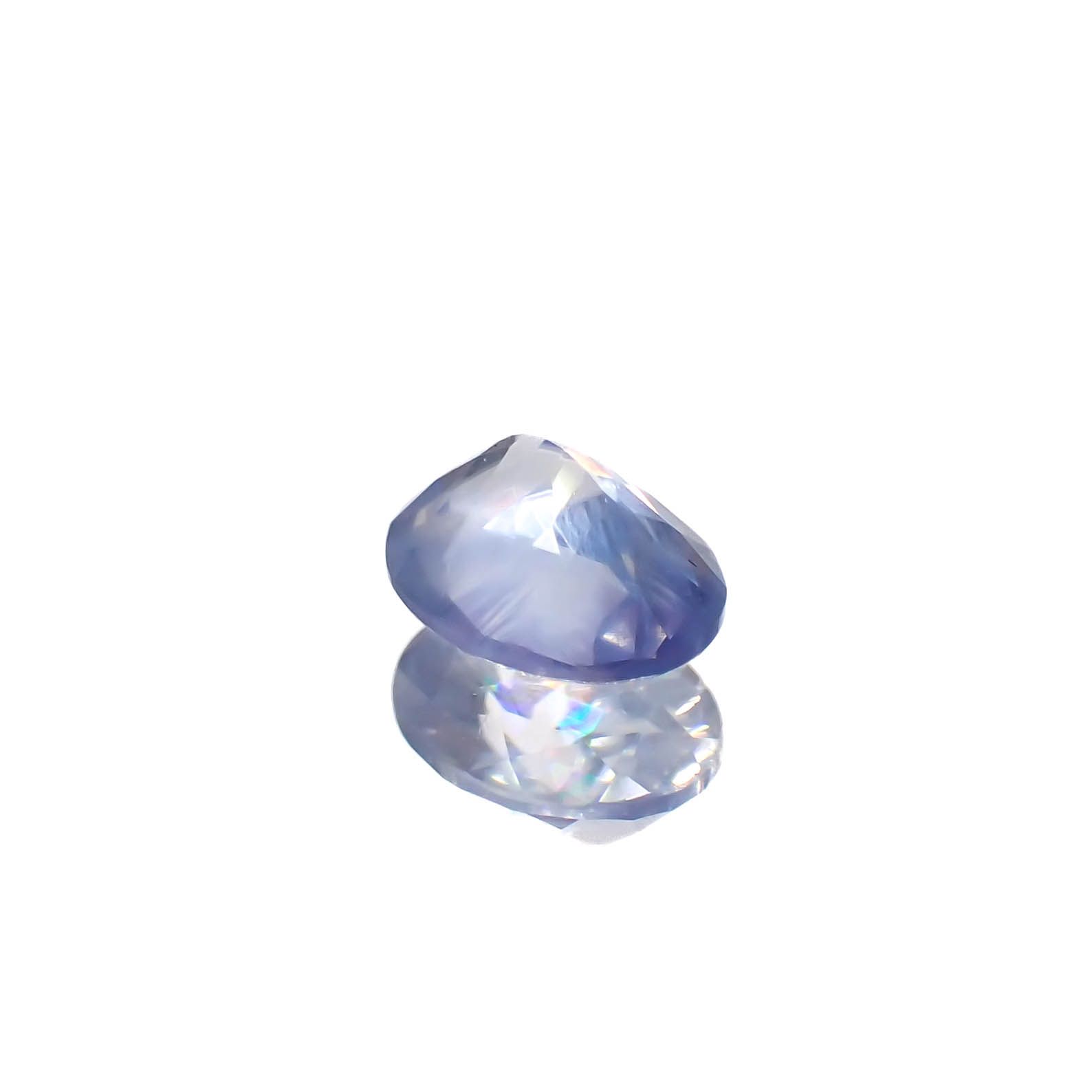 バイカラーベニトアイト アメリカ・カリフォルニア州産 0.27ct[240527397]4.4x3.4mm前後