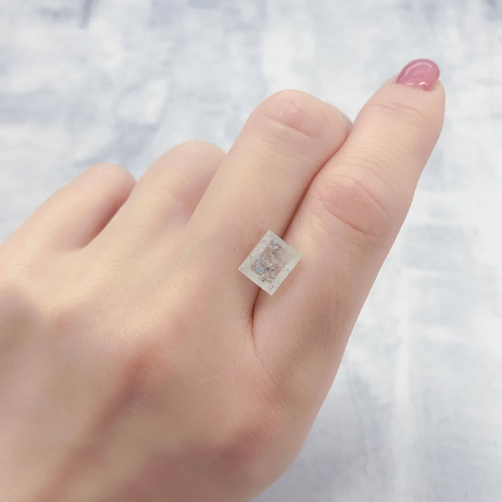パライバクォーツ ブラジル産 2.26ct[220114259]8.7x7.3mm前後