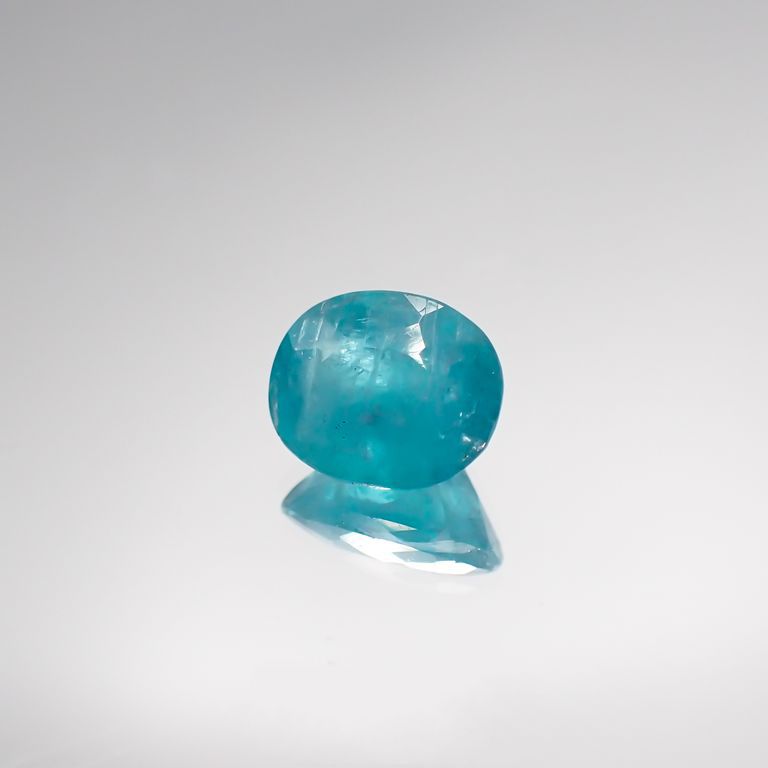 パライバトルマリン ブラジル・バターリャ鉱山産 ルース 1.141ct[210711762]7.3×6mm前後