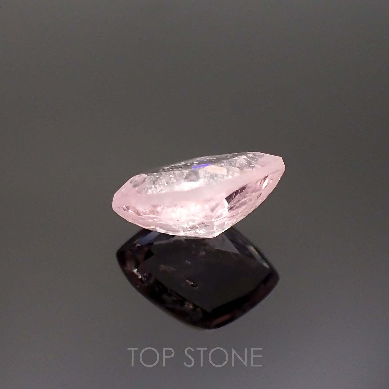 ◇フリーフォーム◇ピンクターフェアイト(宝石名ピンク・ターフェアイト) スリランカ産 2.292ct ソ付[210310349]9.9×7.9mm前後