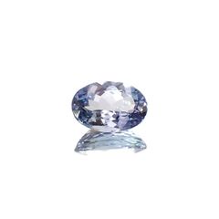 バイカラータンザナイト(宝石名タンザナイト/ゾイサイト)タンザニア産 識別済 1.04ct / 7.8x5.4mm前後 [230220620]