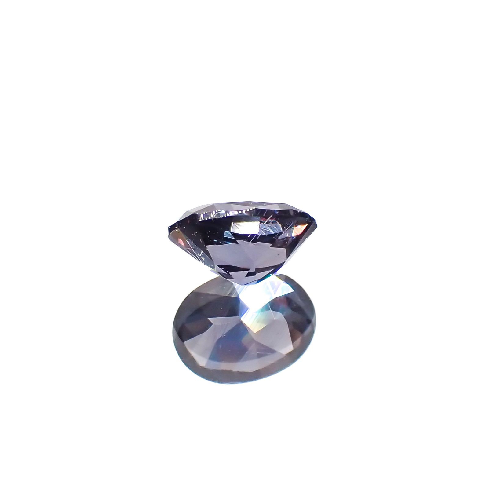 ベキリーブルーガーネット（カラーチェンジガーネット アレキタイプ） マダガスカル・ベキリー産 0.52ct[240125483]5.4x4.1mm前後