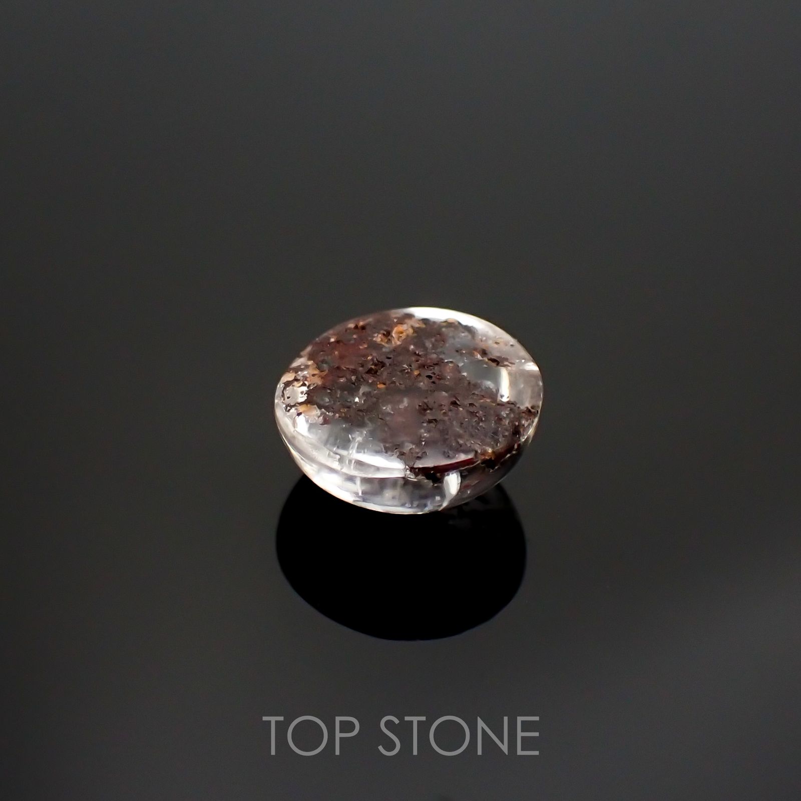 ガーデンクォーツ ブラジル産 6.16ct[220115331]12.3x12.1mm前後