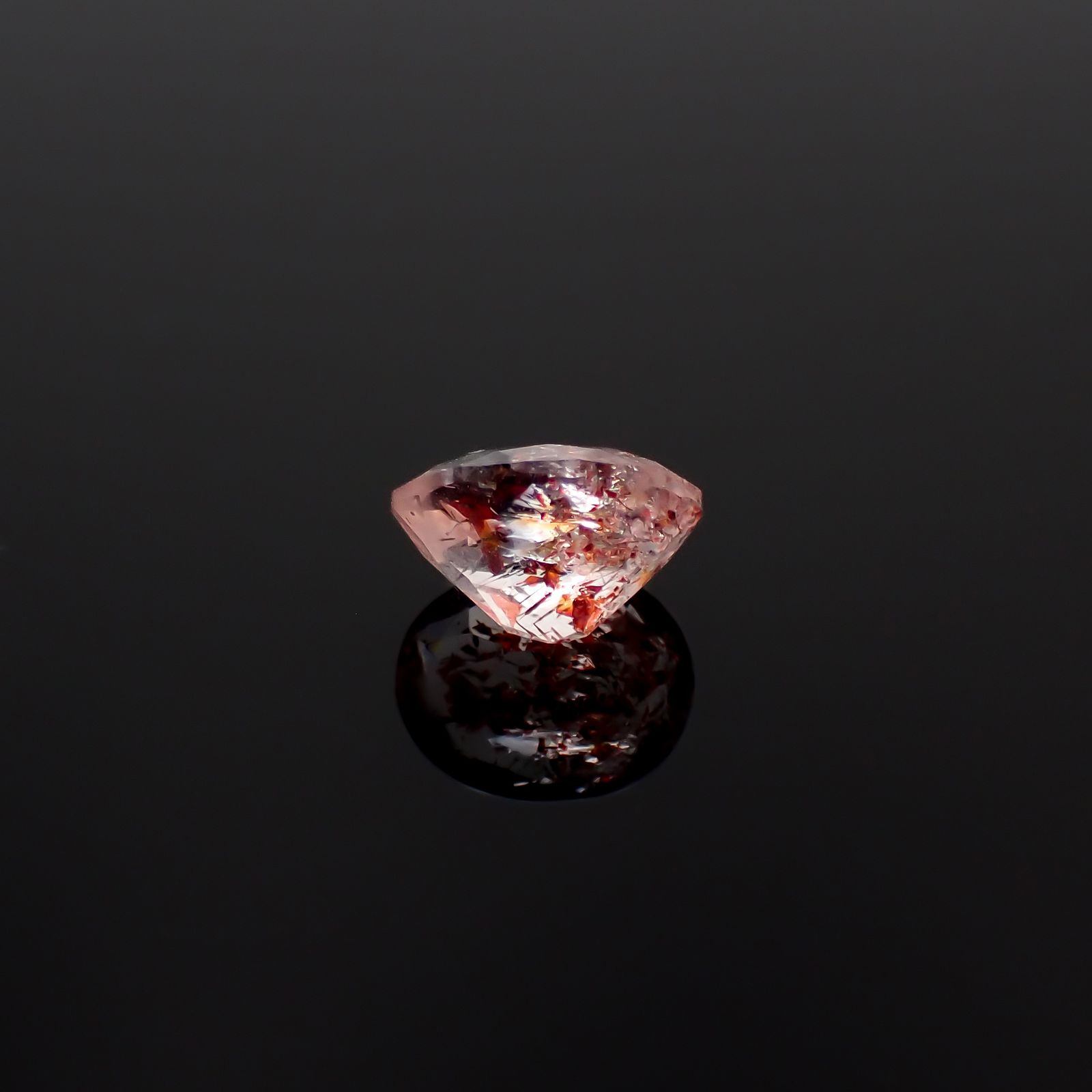 ファイヤークォーツ ナイジェリア産 2.04ct[240326724]9.2x7.6mm前後