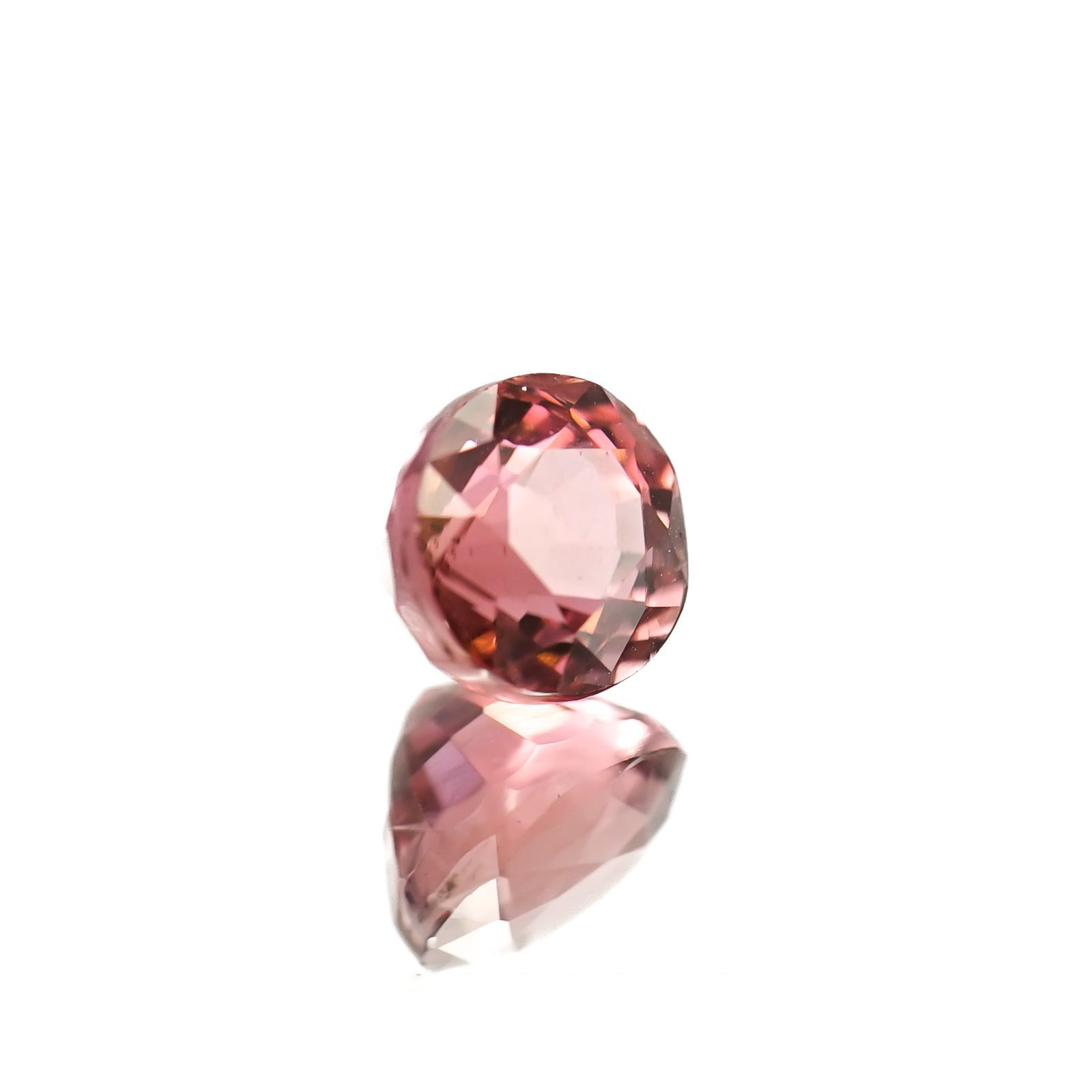 ローズピンクトルマリン(宝石名ピンク・トルマリン)ブラジル/アフリカ産 1.27ct 識別済[230120084]6.4x6mm前後